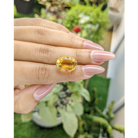 8.57 Ct. Citrine from Ceylon (Sri Lanka) Life Style