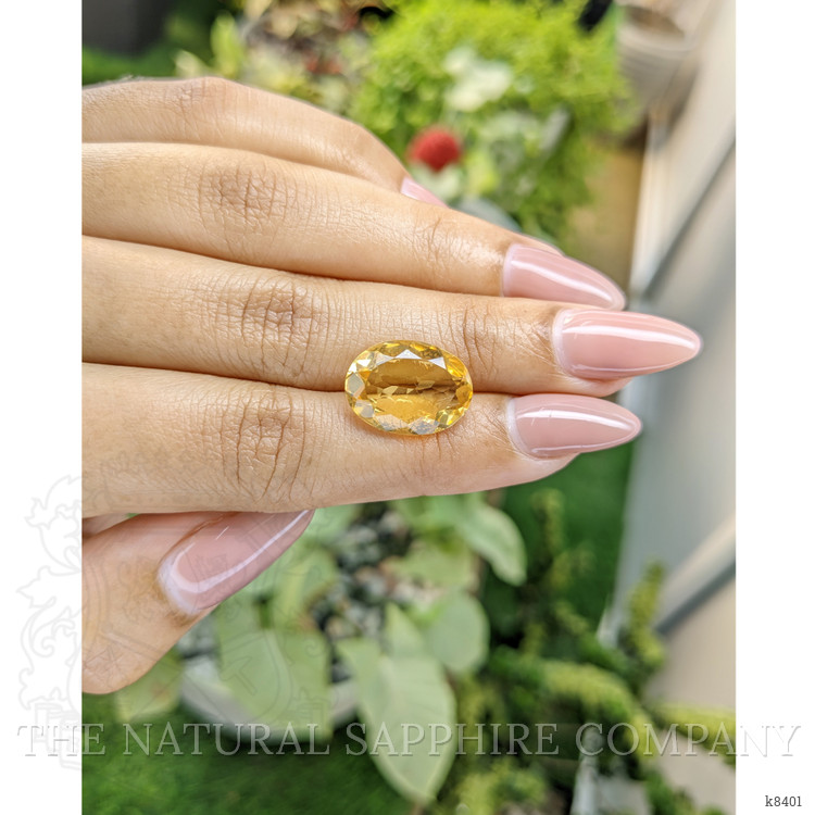 6.67 Ct. Citrine from Ceylon (Sri Lanka)