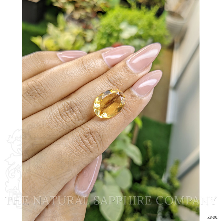 6.67 Ct. Citrine from Ceylon (Sri Lanka)