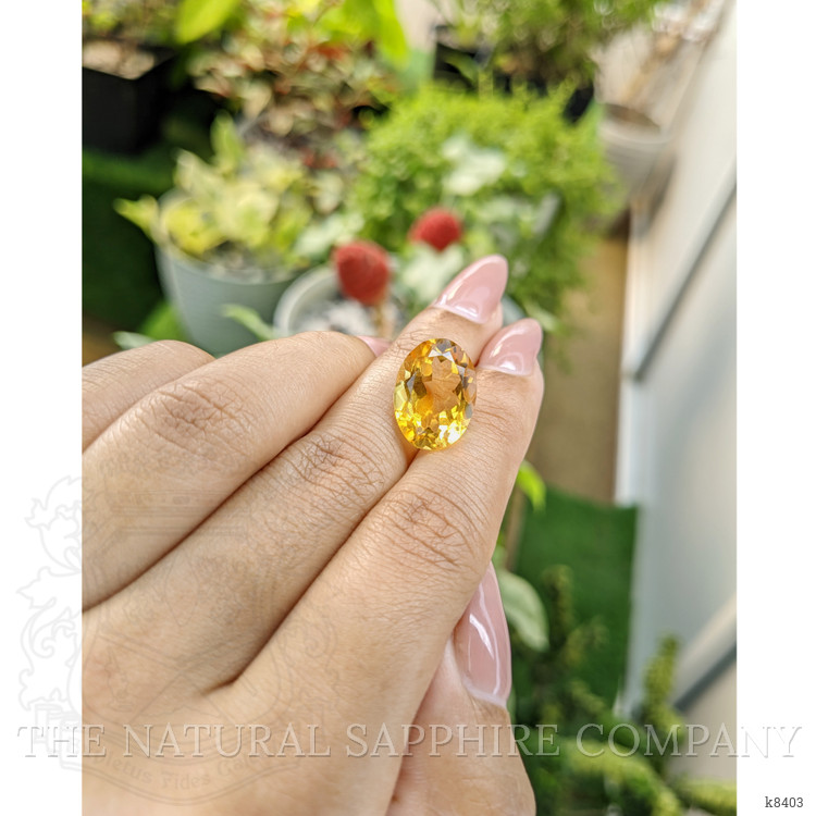 7.93 Ct. Citrine from Ceylon (Sri Lanka)