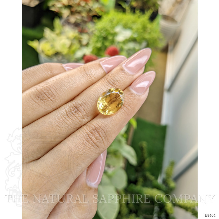 7.61 Ct. Citrine from Ceylon (Sri Lanka)