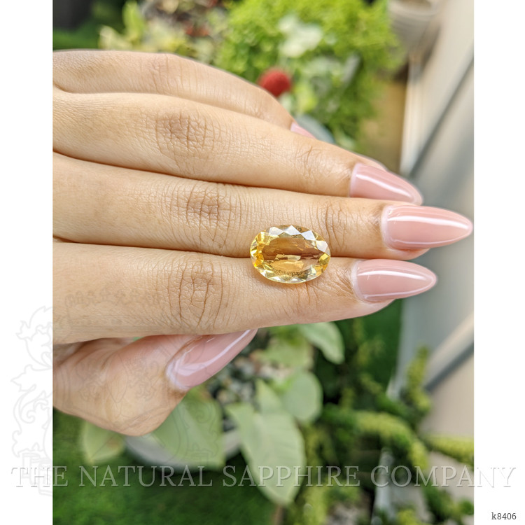 6.70 Ct. Citrine from Ceylon (Sri Lanka)