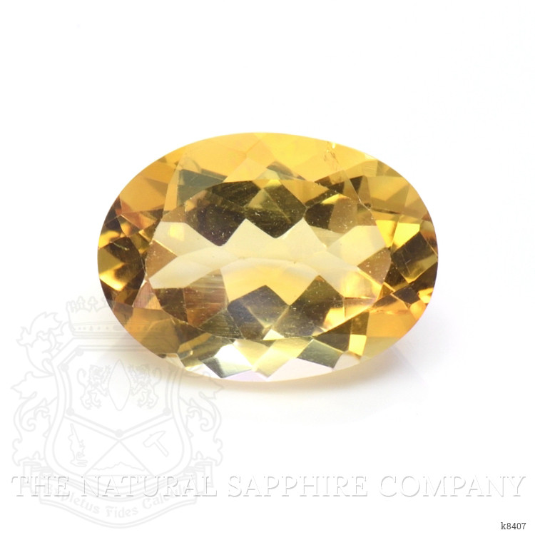 7.25 Ct. Citrine from Ceylon (Sri Lanka)