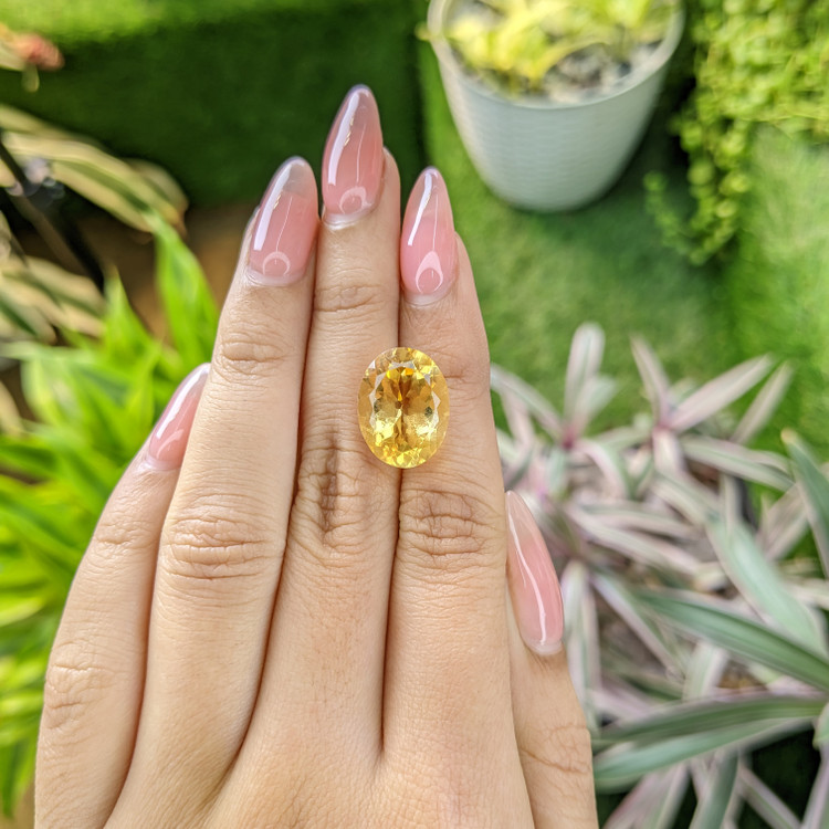 9.09 Ct. Citrine from Bolivia