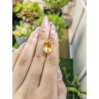 8.45 Ct. Citrine from Bolivia Life Style