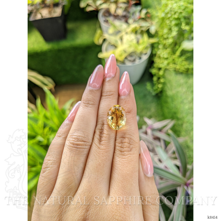 8.89 Ct. Citrine from Bolivia