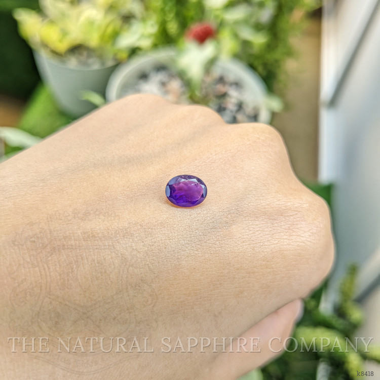 1.48 Ct. Amethyst from Ceylon (Sri Lanka)