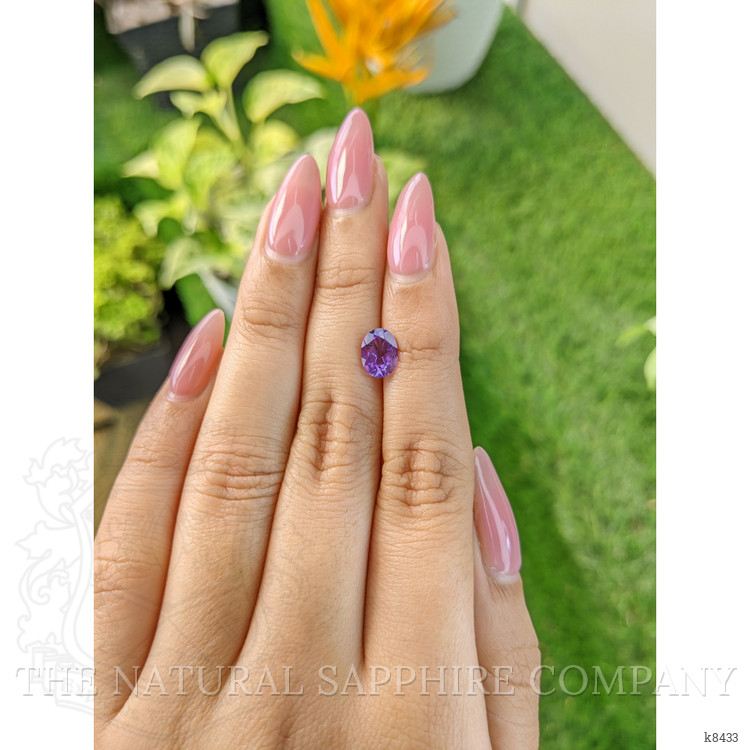 1.07 Ct. Amethyst from Ceylon (Sri Lanka)