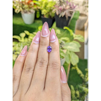 0.98 Ct. Amethyst from Ceylon (Sri Lanka) Life Style
