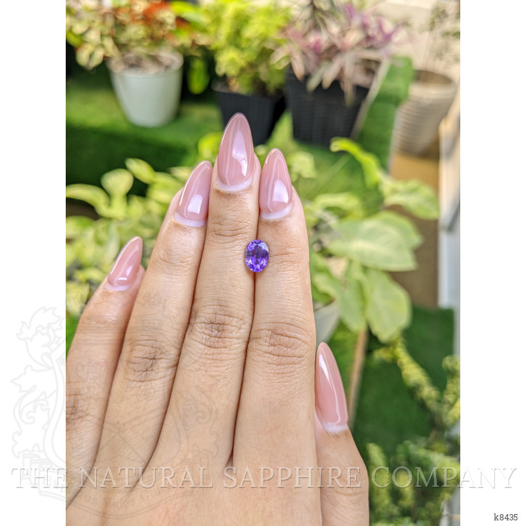 0.98 Ct. Amethyst from Ceylon (Sri Lanka)