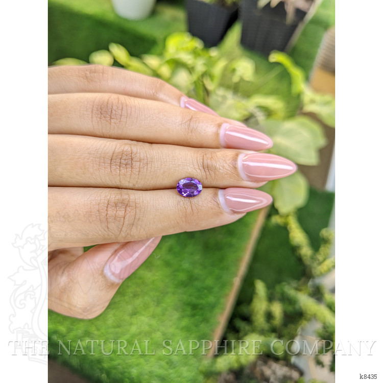 0.98 Ct. Amethyst from Ceylon (Sri Lanka)
