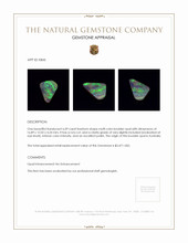 6.09 Ct. Boulder Opal from Australia Appraisal