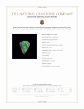 6.09 Ct. Multi Color Boulder Opal (Ironstone Opal) from Australia Scan Report