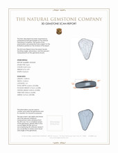 6.09 Ct. Boulder Opal from Australia 3 D Scan Report