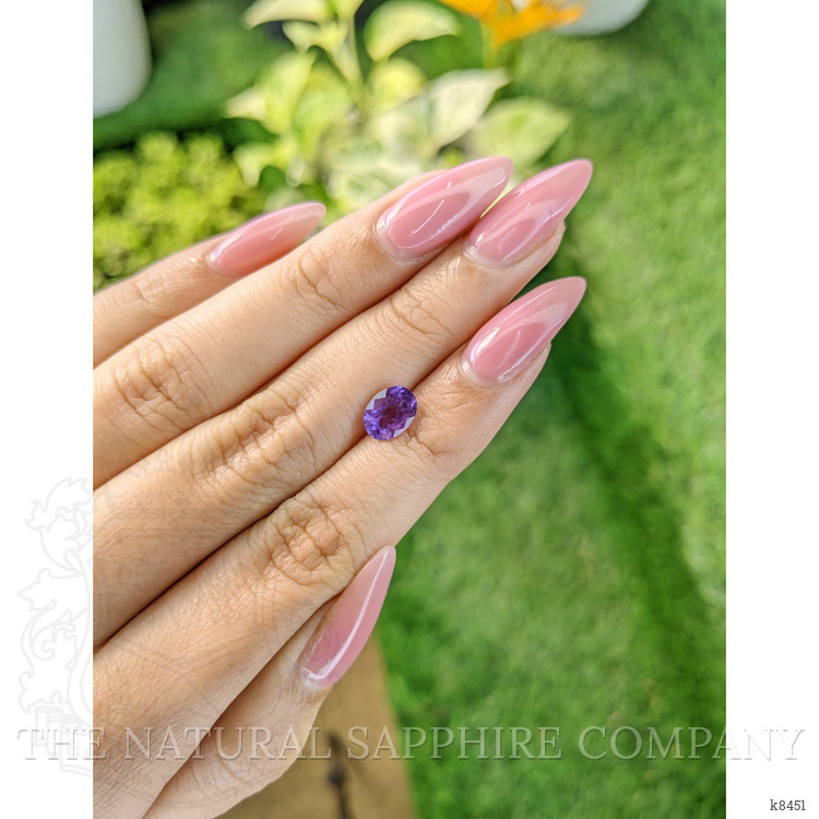 1.14 Ct. Amethyst from Ceylon (Sri Lanka)