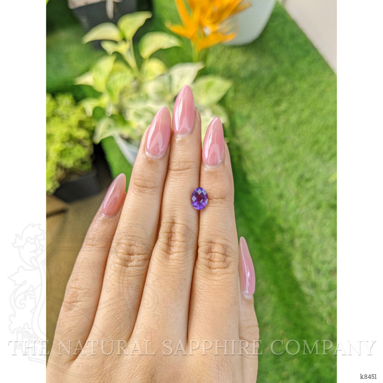 1.14 Ct. Amethyst from Ceylon (Sri Lanka)