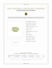 1.47 Ct. Chrysoberyl from Ceylon (Sri Lanka) Scan Report