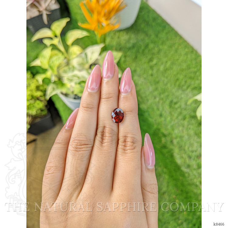 3.35 Ct. Garnet from Ceylon (Sri Lanka)