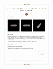 7.21 Ct. Cabochon Boulder Opal from Australia Appraisal