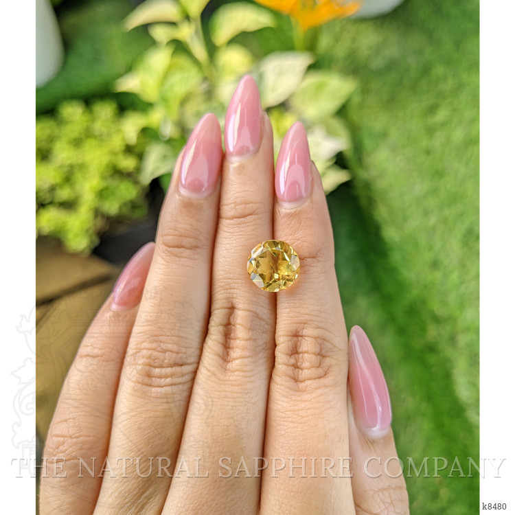 3.87 Ct. Citrine from Ceylon (Sri Lanka)