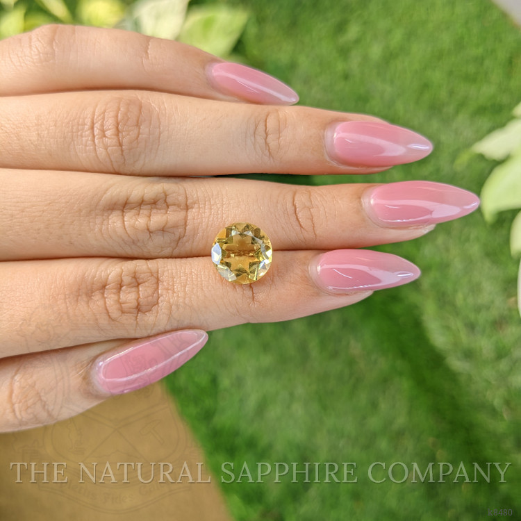3.87 Ct. Citrine from Ceylon (Sri Lanka)