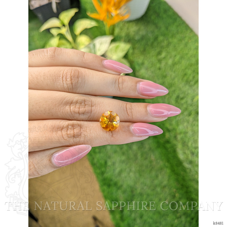 3.99 Ct. Citrine from Ceylon (Sri Lanka)