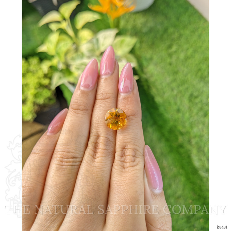 3.99 Ct. Citrine from Ceylon (Sri Lanka)