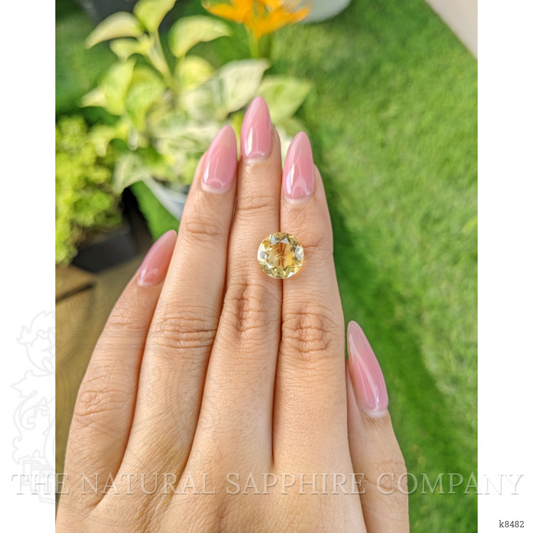 4.06 Ct. Citrine from Ceylon (Sri Lanka)