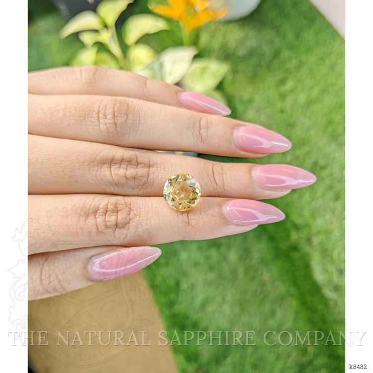 4.06 Ct. Citrine from Ceylon (Sri Lanka)