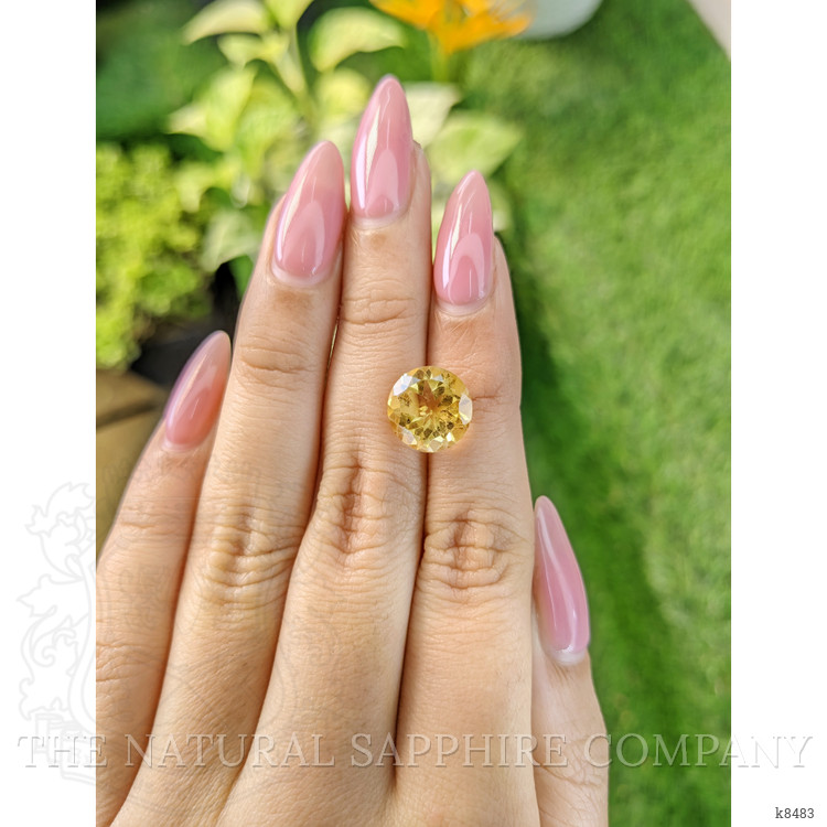 4.39 Ct. Citrine from Ceylon (Sri Lanka)