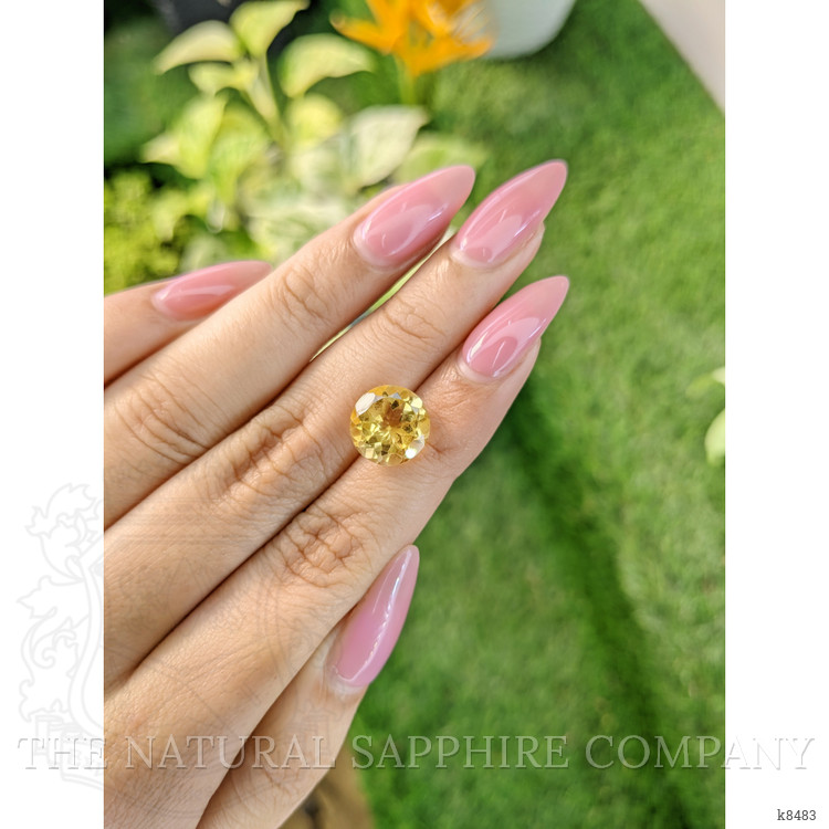 4.39 Ct. Citrine from Ceylon (Sri Lanka)