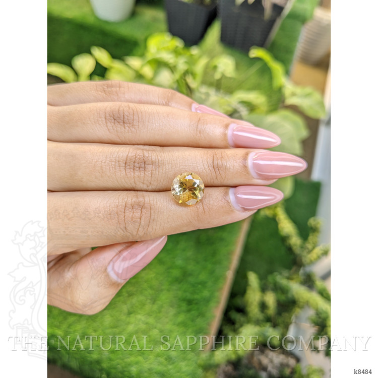 4.14 Ct. Citrine from Ceylon (Sri Lanka)