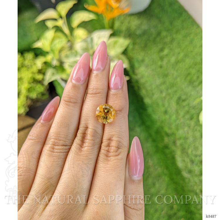 4.18 Ct. Citrine from Ceylon (Sri Lanka)