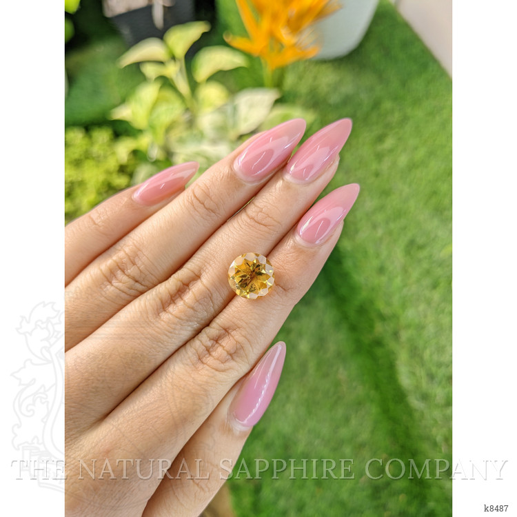 4.18 Ct. Citrine from Ceylon (Sri Lanka)