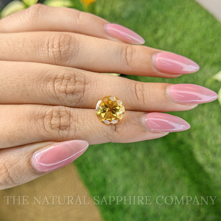 4.18 Ct. Citrine from Ceylon (Sri Lanka)