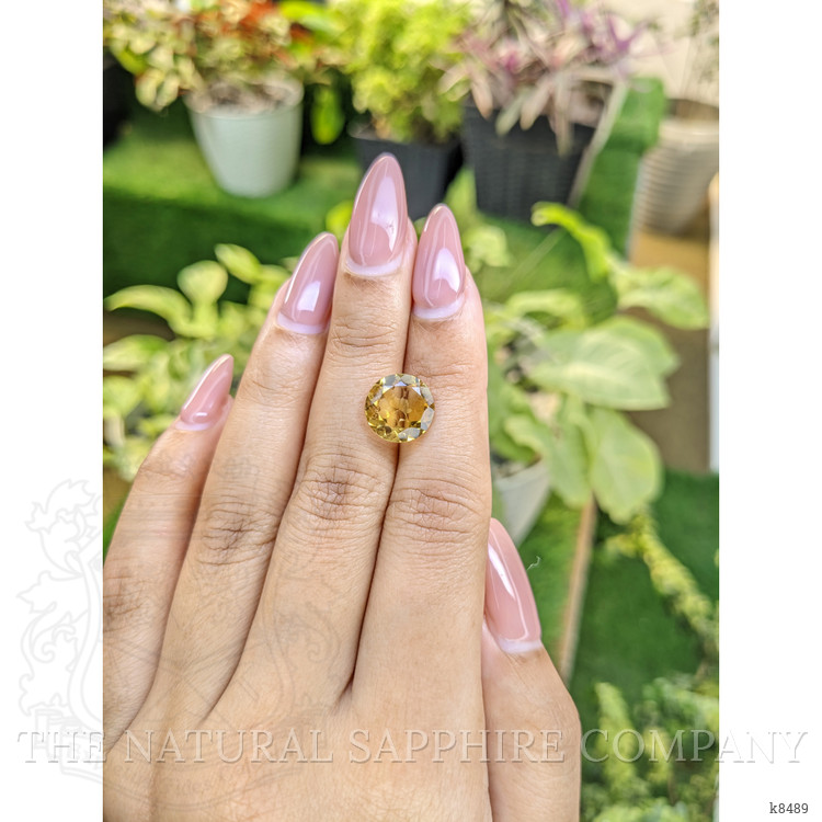 3.55 Ct. Citrine from Ceylon (Sri Lanka)