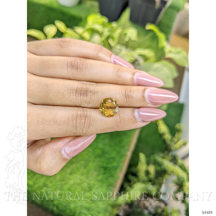 3.55 Ct. Citrine from Ceylon (Sri Lanka)