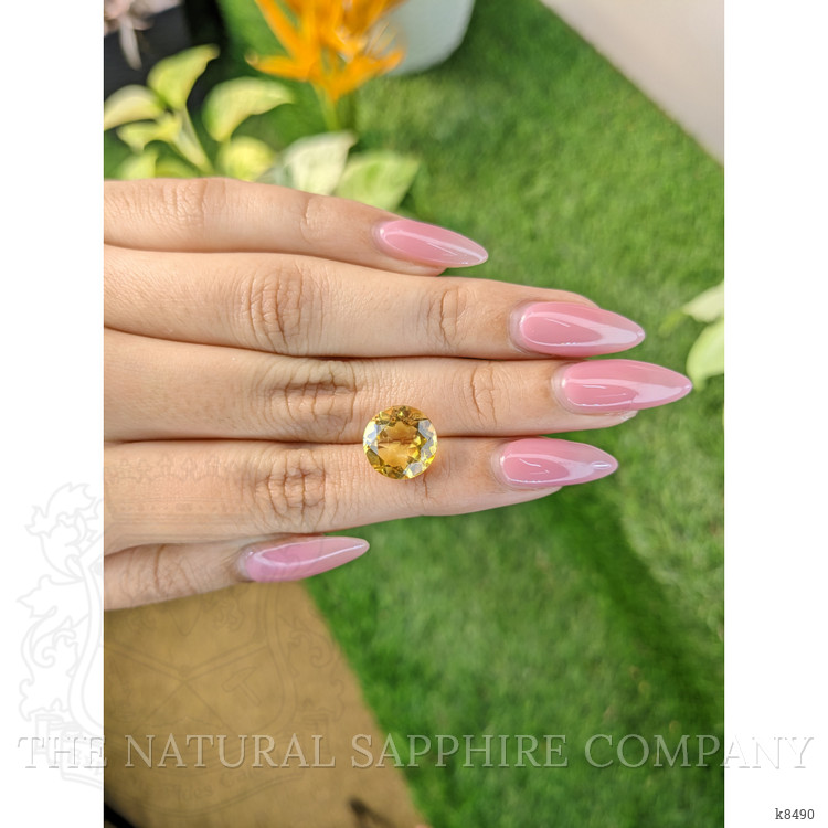5.06 Ct. Citrine from Ceylon (Sri Lanka)