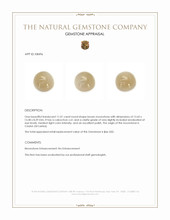 11.01 Ct. Cabochon Moonstone from Ceylon (Sri Lanka) Appraisal