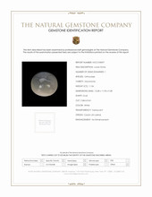 11.06 Ct. Cabochon Moonstone from Ceylon (Sri Lanka) Scan Report