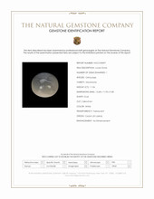 11.06 Ct. Cabochon Moonstone from Ceylon (Sri Lanka) Scan Report