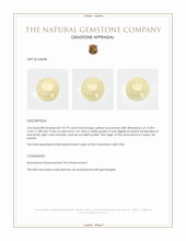 10.79 Ct. Cabochon Moonstone from Ceylon (Sri Lanka) Appraisal