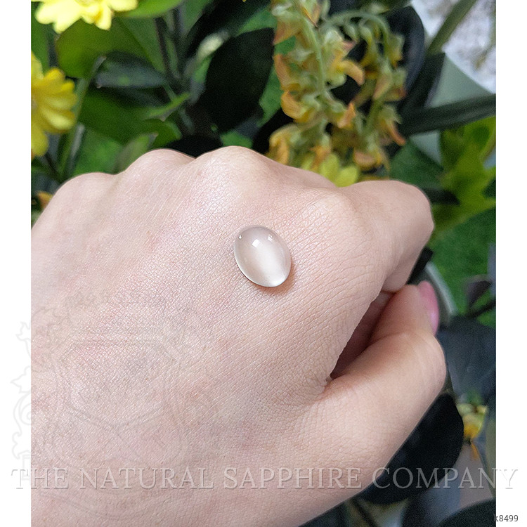 6.18 Ct. Cabochon Moonstone from Ceylon (Sri Lanka)