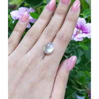 7.57 Ct. Cabochon Moonstone from Ceylon (Sri Lanka) Life Style