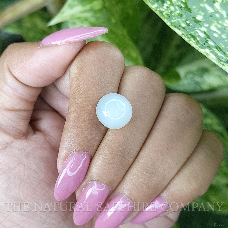8.01 Ct. Cabochon Moonstone from Ceylon (Sri Lanka)