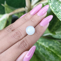 8.01 Ct. Cabochon Moonstone from Ceylon (Sri Lanka) Life Style