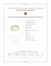 10.48 Ct. Cabochon Moonstone from Ceylon (Sri Lanka) Scan Report