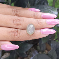 7.31 Ct. Cabochon Moonstone from Ceylon (Sri Lanka) Life Style