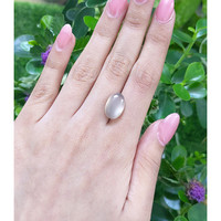 7.45 Ct. Cabochon Moonstone from Ceylon (Sri Lanka) Life Style