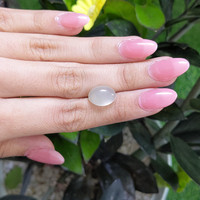 5.25 Ct. Cabochon Moonstone from Ceylon (Sri Lanka) Life Style